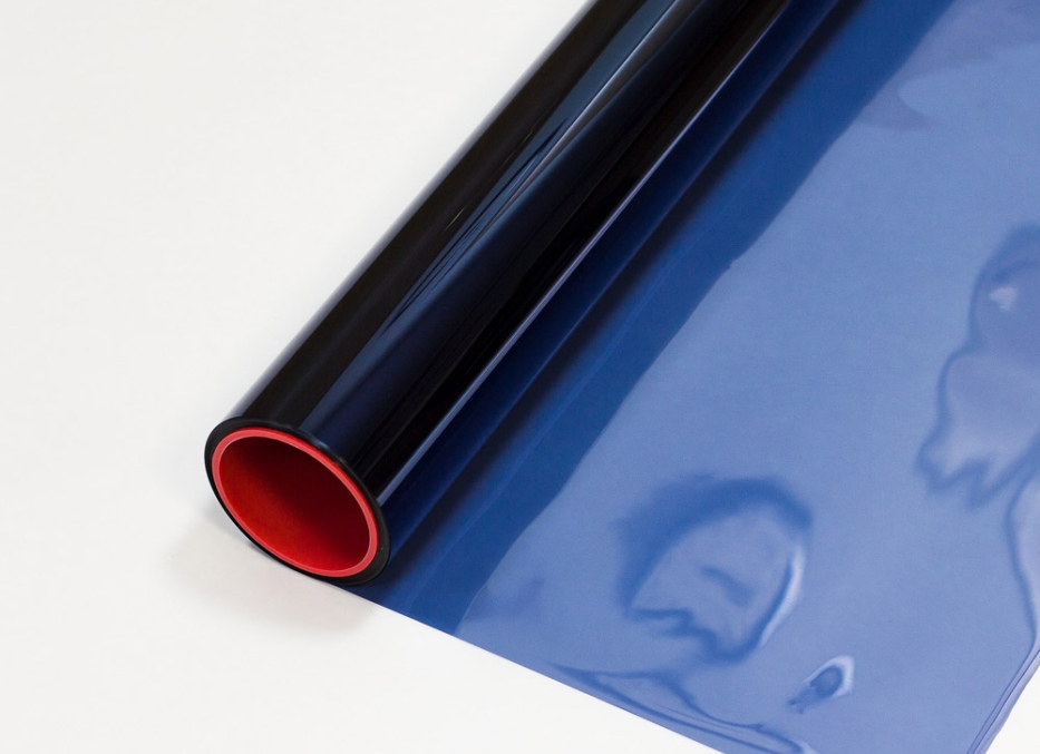 Зеркальная солнцезащитная пленка NOVA skyblue-silver