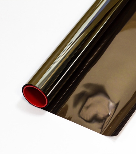 Зеркальная солнцезащитная пленка NOVA bronze-silver